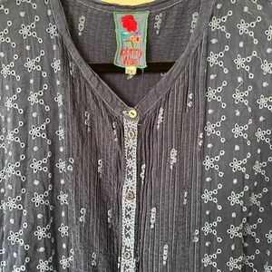 Johnny Was 2XL Blue Women’s Dress
